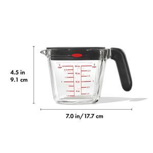 Oxo Goodgrips Glass Measuring Jug With Lid 500ml